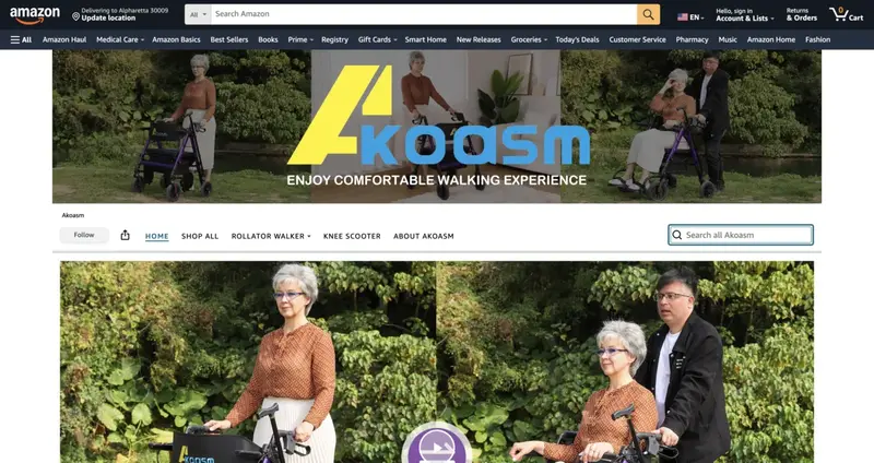 AKOASM on Amazon