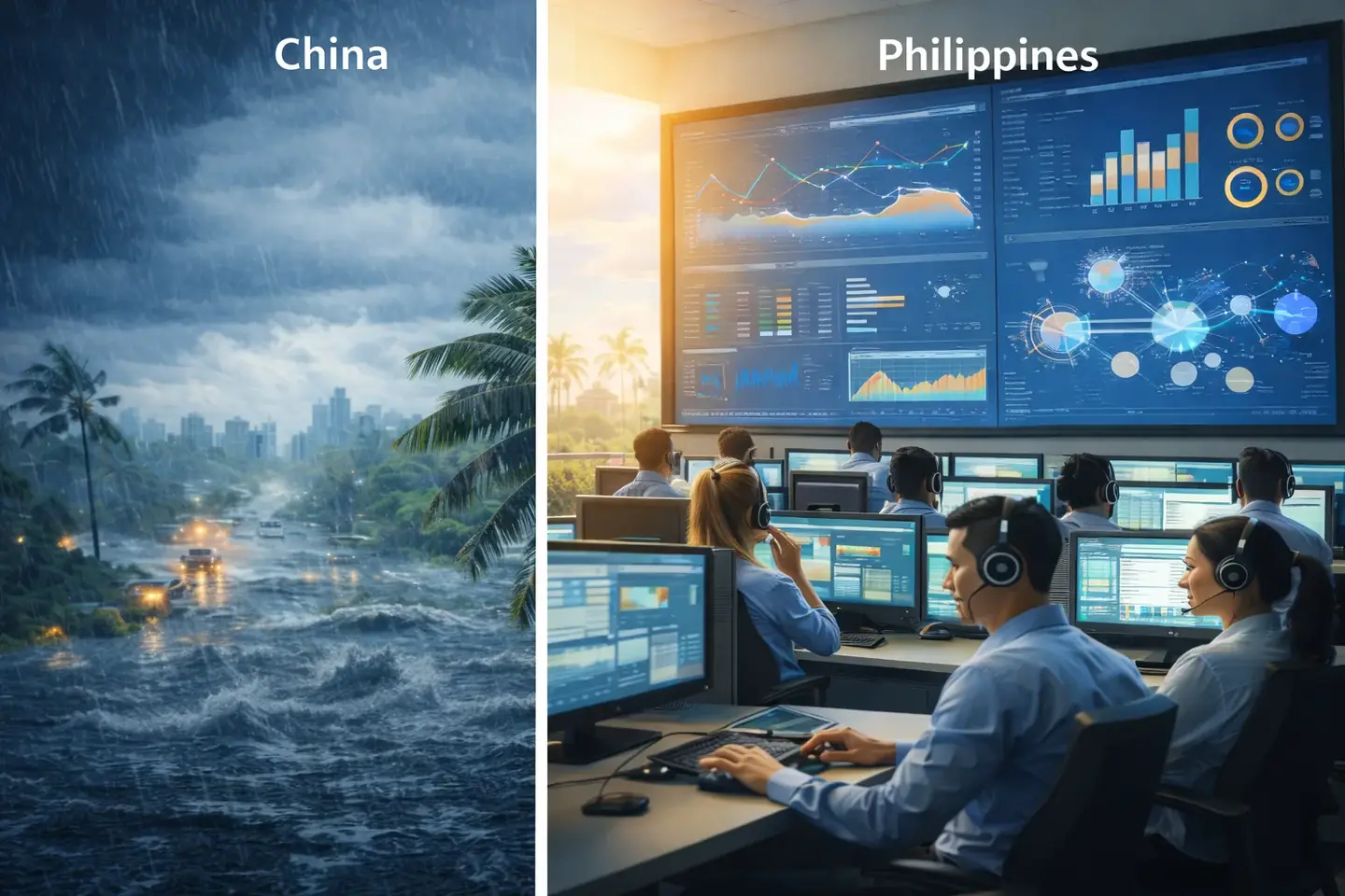 Typhoon Ragasa Shut Down Our Call Center. Clients Never Noticed.